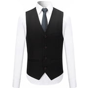 Cloudstyle Mens 3 Piece Suit Set Blazer Tux Vest Suit Pants Jacket Formal