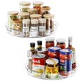 thumbnail image 1 of Lazy Susan Organizer LAMU, paquete de 2 unidades, mesa giratoria para armario, 23,5 cm, 1 of 8