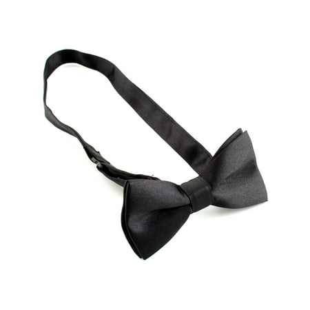 Children Boys Kids Pre-tied Solid Bow Tie Necktie Bowtie For Party