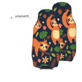 thumbnail image 4 of LAKIMCT Funny Sloth On Tree Car Seat Covers Vehicle Front Seat Covers Universal Fit Seat Protector, 4 of 9