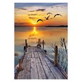 thumbnail image 1 of Cuadros Decorativos El mar 5D completo taladro redondo diamante pintura DIY costura punto de cruz JShteea Nuevos Originales, 1 of 6