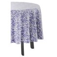 thumbnail image 3 of Vargottam Indoor/OutdoorRoundTablecloth 58 InchRoundTablecloth Waterproof PatioTableCloths,Spring/SummerTableCovers For Backyard CircularTable/Bbqs/Picnic -Bluish Violet, 3 of 8
