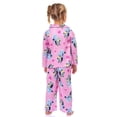 thumbnail image 2 of Bluey Pajamas Toddler Girl's Hearts 2 Piece Long Sleeve Button Up Sleep Set, 2 of 5