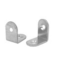 thumbnail image 2 of Unique Bargains 20mmx20mm Acier Inoxydable 2 Trous Angle Droit Support Cornière de Coin 6pcs, 2 of 2