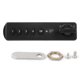 thumbnail image 1 of Cerradura electrónica inteligente con contraseña, casillero codificado con alarma de seguridad con perno plano para guardarropa, gimnasio y baño, 1 of 10