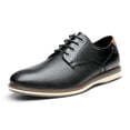 thumbnail image 2 of Bruno Marc Men's Casual Dress Oxford Sneakers Shoes Black Size 10.5 M US LG19008M-1, 2 of 4