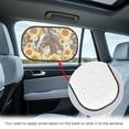 thumbnail image 4 of Yuyamidu Horse Windows Shades for Car Baby Sunflower Car Window Sun Shades Daisy Auto Rear Sunshade for Side Window for Most Vehicles Cling Car Sun Shade for Windows, 4 of 7