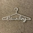 thumbnail image 4 of Glowneon Clothes Hanger Neon Sign, Clothes Shop Laundry Signboard, 4 of 4