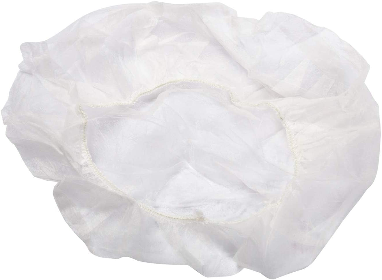 MEDICAL NATION Disposable Bouffant Caps 24" | 100 Pack, Blue | Hairnets, Head Covers, Non-Woven, Non-Pleated- Perfect For Medical, Labs, Nurse, Tattoo, Food Service, Hospital, Cooking - Size 24" Blue - View #10