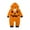 Baby-Orange6, variant on Vividxx Family Matching Pajamas Men's Halloween Parent Child Printed Hooded Zipper Home Jumpsuit Halloween Pumpkin Pajamas For Dad Comfortable