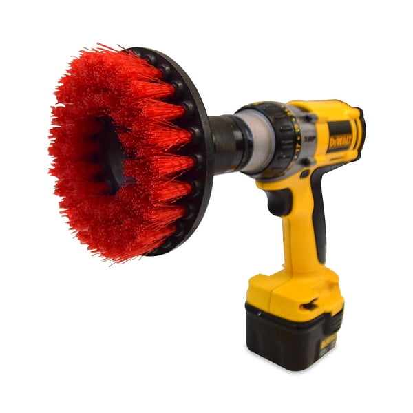 Astroai drill brush attachment set 6 pack yellow color