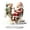 A, variant on Clode Christmas Acrylic Ornaments Home Decorations Festive Xmas Hanging Decor for Indoor Home Holiday Family Gatherings Cute Lightweight Acrylic Ornaments Christmas Decorations Bundle