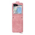 thumbnail image 4 of for Samsung Galaxy Z Flip 5 Multifunctional Case Wallet with Card Slots, Premium Soft PU Leather Zipper Folio Flip with Crossbody Strap Zipper Phone Cover for Samsung Galaxy Z Flip 5, Pink, 4 of 13