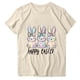 thumbnail image 1 of Camisetas de Manga Larga de las Mujeres Pascua Impreso Suelto Cuello Redondo Camiseta de Manga Corta, Camisetas de Manga Larga para las Mujeres de Uso Diario Casual, 1 of 5