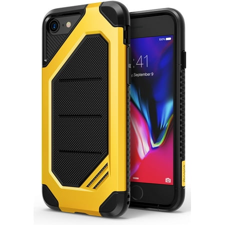 Ringke Max Case Compatible with iPhone 7, Advanced Dual Layer Heavy Duty Protection Cover - Bumblebee