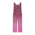 thumbnail image 4 of Womens Casual Summer Jumpsuits 2025 Romper Outfits Beach Vacation Trendy Fashion Overalls With Pockets Hot Pink L, 4 of 7