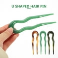 thumbnail image 2 of Qumonin French Hair Pin French Pin, Hair Sticks, Tortoise Shell Hair Forks, 3pcs, 2 of 6