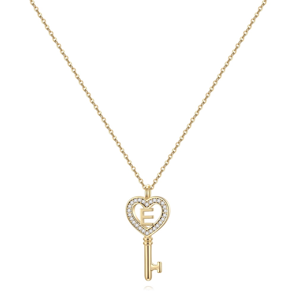 Details about   Authentic 10K Yellow Gold Initial Letter Heart Charm Pendant 