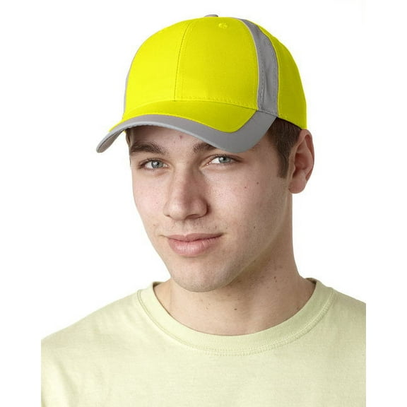 Adams Unisex Reflector High-Visibility Constructed Cap