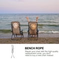 thumbnail image 3 of KAKOWELY 4pcs Replacement Cord Deck Chair Rope Chaise Longue Rope Chaise Elastic Rope,90.55"X0.18"X0.18", 3 of 4