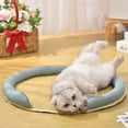 rygai Cat Bed WearResistant Soft Breathable Round Summer Pet Cat