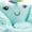 Blue Narwhal, variant on Posh Creations Cute Soft Bean Bag Chair for Kids, Furry, 2.5ft, Large, Animal - Pink Llama
