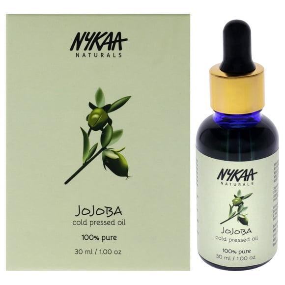 Huile Pressée à Froid 100 pour Cent Pure - Jojoba par Nykaa Naturals pour Femmes - 1 oz Huile