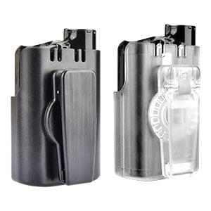 Insulin Pump Holder 360° Rotatable, Insulin Pump Case with Clip for Medtronic MiniMed 630G 640G 670G 770G, Sturdy and Durable Clip (Black)