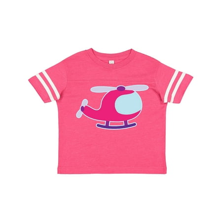 

Inktastic Helicopter Pink Girls Gift Toddler Toddler Girl T-Shirt