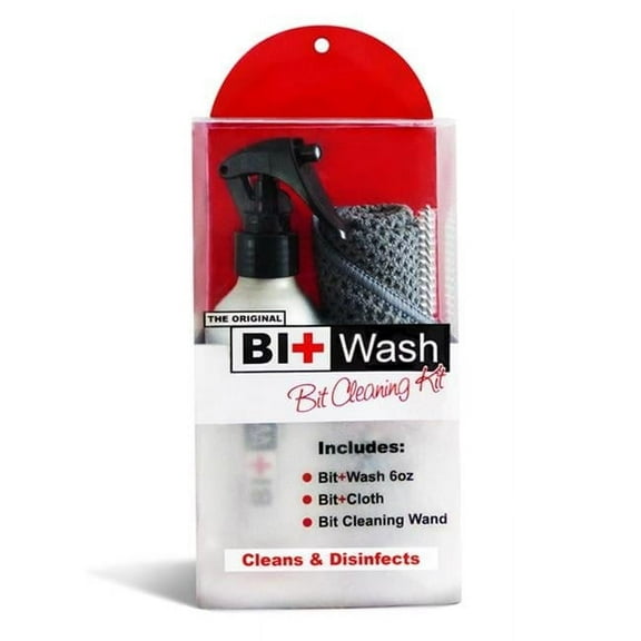 Equine Healthcare International  The Original Bit Plus Wash Bit Cleaning Kit - 6 oz