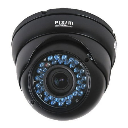 - VideoSecu 1/3 inch Pixim DPS Wide Dynamic Range IR Night Vision 690TVL Varifocal 4-9mm Lens Outdoor Security Camera bmu