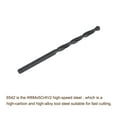 thumbnail image 3 of Uxcell 6542 High Speed Steel Twist Drill Bit, Fully Ground Black Oxide 3.8mm Drill Dia 74mm Total Length 10Pack, 3 of 6