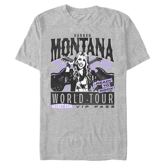 Mens Hannah Montana Secret Star VIP Pass T Shirt