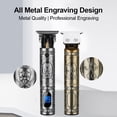 thumbnail image 3 of TFixol JM-700AL Electric Hair Trimmer LCD Display Engraving All Metal Body Trimmer USB 1500mAh Rechargeable Men Hair Trimmer, 3 of 7
