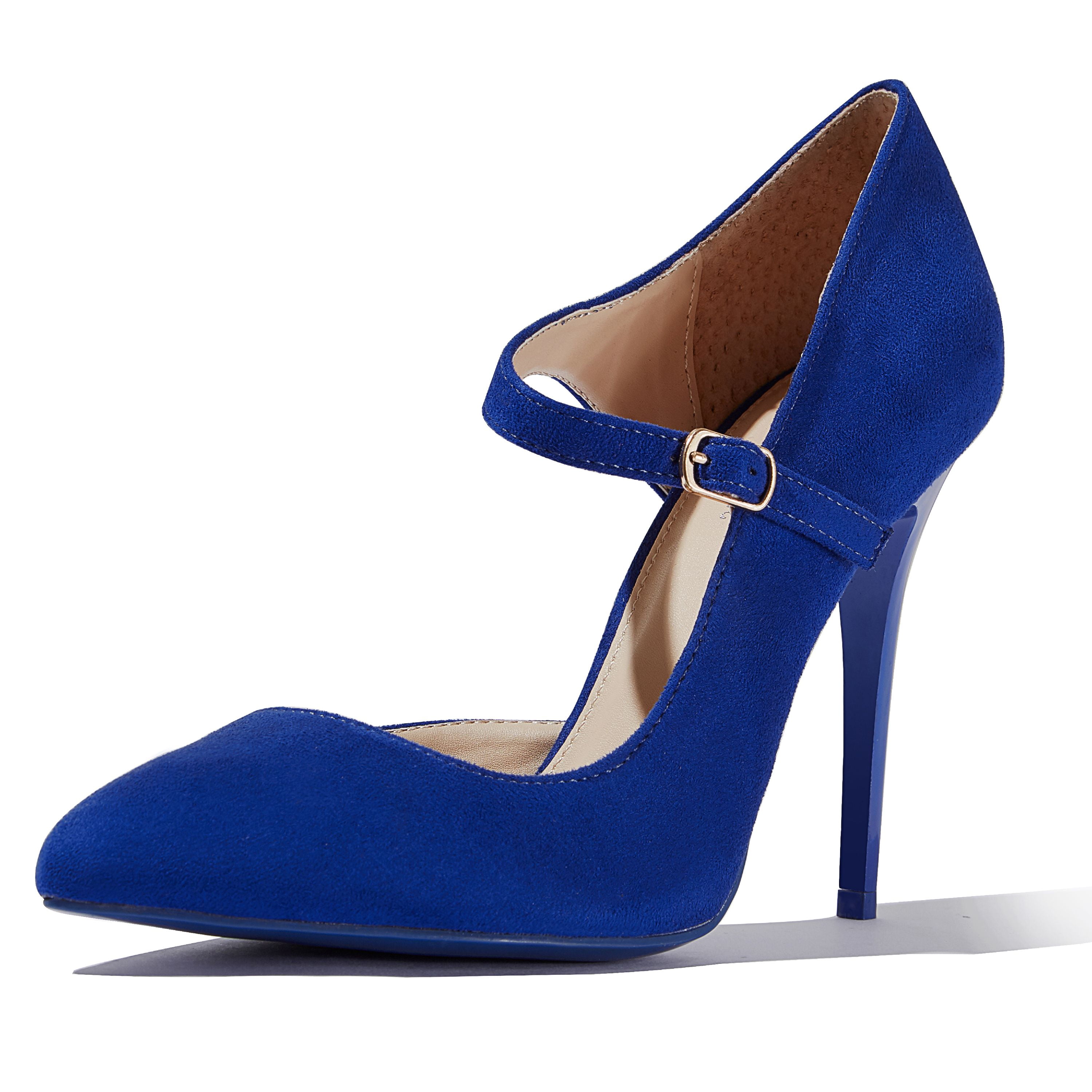 heels royal blue