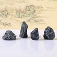 thumbnail image 1 of Micros-paisajes Simulación Wigwams Jardinería China Adornos en miniatura | Decoración de mesa de té bonsái | Intrincada artesanía de piedra | Set de 4 accesorios pequeños realistas, 1 of 7