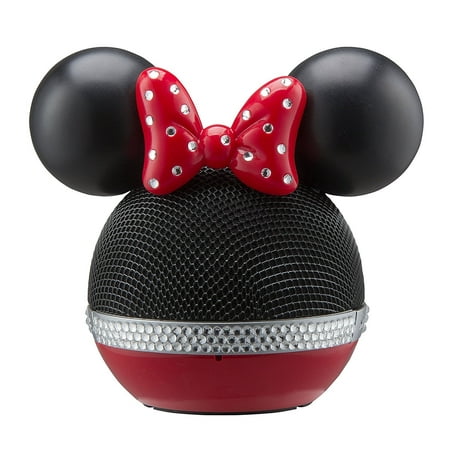 Disney Minnie Mouse Wireless Rechargeable Bluetooth Speaker with Voice Activation works with Siri and Google