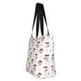 thumbnail image 2 of Vsdgher Different Mushrooms print Reusable Shopping Grocery Bags for Women Shopping with Pouch Foldable Pouch Lightweight Polyester Fabric, 2 of 6