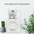 thumbnail image 4 of Koyal Wholesale Santa Claus Ceramic Coffee Mug, Santa's Favorite Geologist, 4 of 5