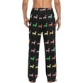 thumbnail image 2 of GZHJMY Cute Cartoon Dog Mens Pajama Pants, Comfortable and Soft Men&nbsp;Pajama&nbsp;Bottoms with Pockets and Drawstring, Christmas New Year Birthday Father's Day, 2 of 7