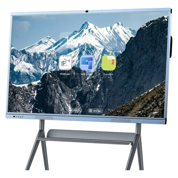 JYXOIHUB 4K Smart Board 65 Inch Interactive All-in-One Computer, Touch Screen with Dual System & Cloud Sharing For Classroom, Office & Presentations​(Include Wall Mount)