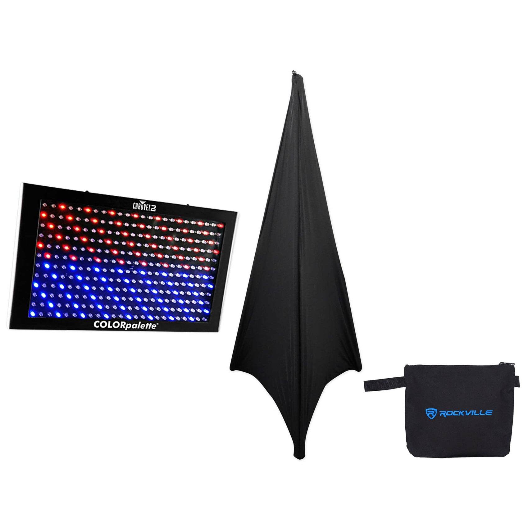 Chauvet DJ ColorPalette LED Panel Stage Wash Light, DMX, Color Palette