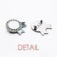thumbnail image 3 of Iceberg Compass estrellas Art patron Insignia broche Medalla ganadora, 3 of 3