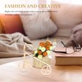 thumbnail image 5 of OUNONA Woven Flower Pot Rattan Tricycle Shape Bamboo Storage for Households 1Pcs, 5 of 5