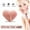 Pink, variant on Dvkptbk Face Wash 【Natural Konjac Facial Cleanser】Heart-Shaped Exfoliating and Moisturizing Home & Garden