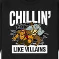 thumbnail image 3 of Teenage Mutant Ninja Turtles - Chillin Like Villains - Men's Crew Neck Fleece Pullover, 3 of 5