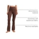 thumbnail image 4 of Pantalones CRZ YOGA Butterluxe de Cintura Alta y Pierna Acampanada 76 cm Marrón S, 4 of 6