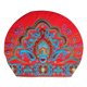 thumbnail image 1 of Sonducket Estilo mexicano mujeres mujer étnico Vintage bordado flores Bandanas gorra rojo azul estampado sombrero sombreros de invierno para mujeres Sombreros Rojo 56-60cm Sonducket AP1313-01B, 1 of 1