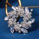 thumbnail image 3 of KAKOWELY Broche de ramo con diamantes de imitación para boda, regalo de cumpleaños para mujer, 3 of 5