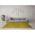 thumbnail image 3 of Ahgly Company Indoor Rectangle Oriental Yellow Industrial Area Rugs, 2' x 3', 3 of 4